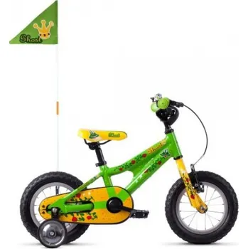 Dětské kolo dětské kolo Ghost Powerkid 12", green/yellow, 2021 301264