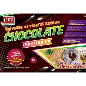 kreativní sada PEXI CHOCOLATE ART - Lízátko Kohout
