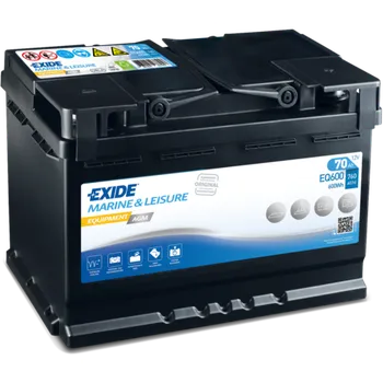Exide EQ600 12V 70Ah 760A