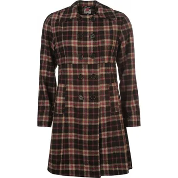 Dámský kabát Lee C Chk Wool Coat LdC98 velikost XL 16 (XL)