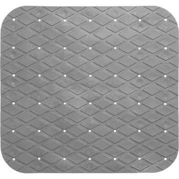 5five Simply Smart Protiskluzová předložka do sprchy, 55x55 cm, barva šedá