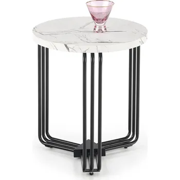 Konferenční stolek HALMAR Konferenční stolek ANTICA-S bílý mramor