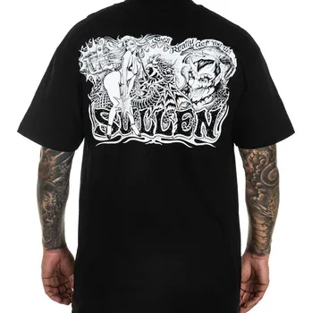 Pánské tričko tričko hardcore pánské - PALLADIUM - SULLEN - SCM4216_BK - S