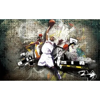 Fototapeta Solution Media 3D tapeta - Basketbal MU219G 6 - Samolepící tapeta - 380-450g/m2