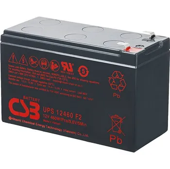 Záložní baterie CSB 12V 9,6Ah UPS12460 F2