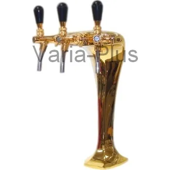 Výčepní pípa Celli Výčepní stojan Cobra Plus 3 zlatý