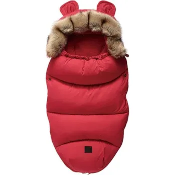 Fusak Čína HOUSBAY Zimní fusak s kožešinou Barva: Červená