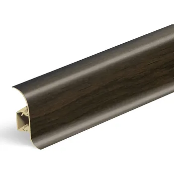 soklová lišta AP28 soklová lišta NGF56, PVC wenge, 56 mm, 23 mm, 2,5 m