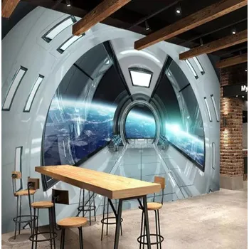 Fototapeta Solution Media 3D tapeta - Vesmírná kapsle MU2010 1 - Voděodolné plátno - Textilní tapeta omyvatelná - 250g/m2