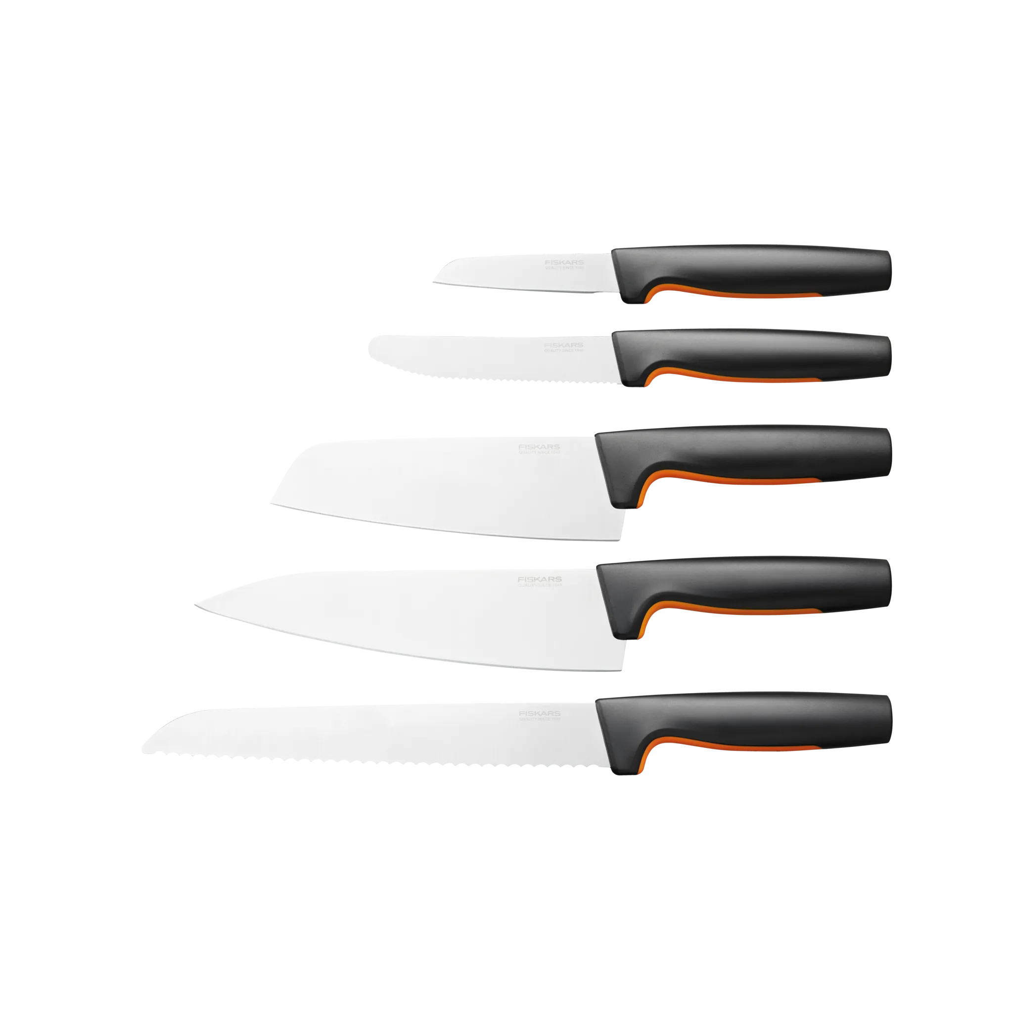 Fotografie 1 - Kuchyňský nůž Fiskars Functional Form 1057558 5 ks