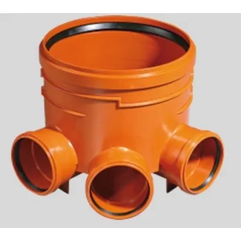 Kanalizační potrubí RVD/PPL šachtové dno rozvětvené DN400/200