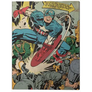 Obraz Obraz na plátně Captain America - Soldiers