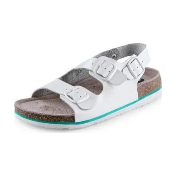 Pracovní obuv Obuv sandál CXS CORK MEGI, dámský, s páskem, bílý, vel. 36