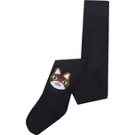 Dívčí punčocháče - Aura.Via GHN6773, tmavě modrá Barva: Modrá tmavě, Velikost: 1-3