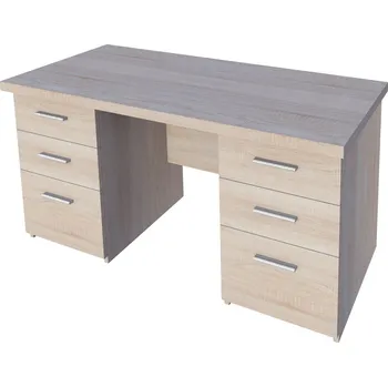 Psací stůl Stůl pracovní dub sonoma ADAM B1