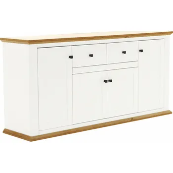 Komoda Tempo Kondela Komoda MZ9, bílá / dub grand, LEON