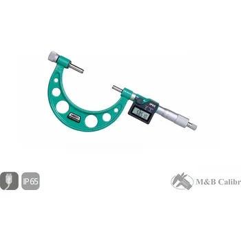 Digitální mikrometr 200-300/0,001 mm s výměnnými měřicími plochami, typ A INSIZE