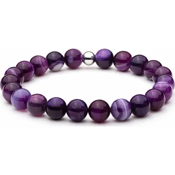 Náramek Minerální náramek ACHÁT MN1051