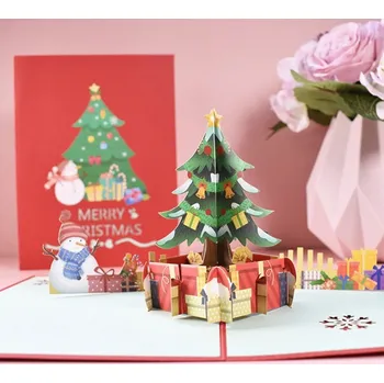 Albi 3D Vánoční přání – strom, velké a originální s prostorovou aplikací