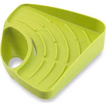 Drátěná police Rohová polička k drezu Umbra Cove - zelená