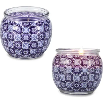 Svíčka Vonná svíčka ve skle, vůně SPA wellness - 7,2*7,2*6 cm