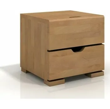 Noční stolek Visby Noční stolek Hessler High, buk masiv (Barva dřeva: Přírodní)
