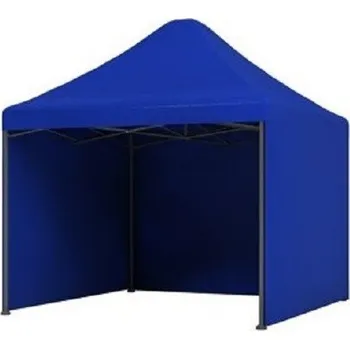 Zahradní stan Zahradní nůžkový párty stan easyup 2x2 MODRÝ + 3 stěny 106