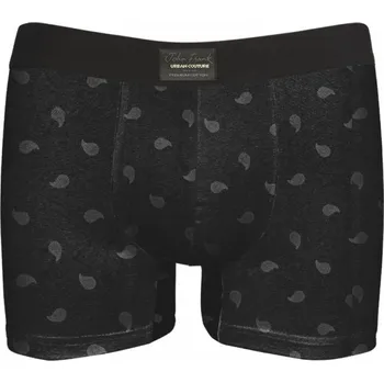 Boxerky Pánské boxerky John Frank JFBUC111 L černá