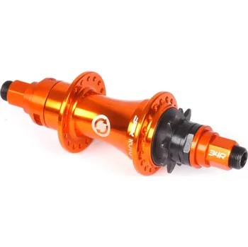 Náboj kola Náboj zadní BMX 34R ROTO REAR HUB 36 děr, LHD oranžová