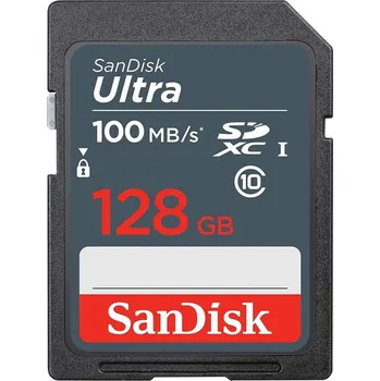 Paměťová karta Paměťová karta Sandisk SDXC Ultra 128GB UHS-I U1 (100R/20W)