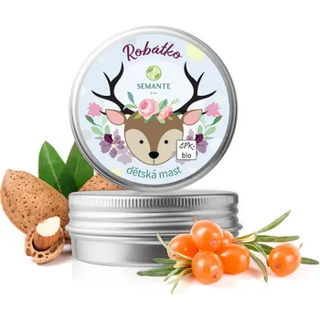 Semante Robátko Zklidňující mast s rakytníkem BIO 50 ml