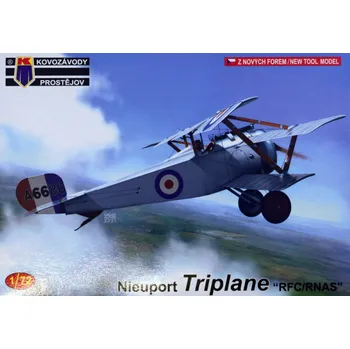 Plastikový model 1/72 Nieuport Triplane 'RFC/RNAS' (3x camo)