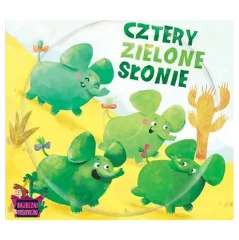 DVD film Bajeczki Pioseneczki. Cztery zielone słonie + CD - Praca zbiorowa