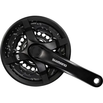 Klika na kolo Kliky Shimano FC-TY501 42/34/24z, 170mm černé s krytem