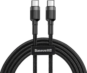 Datový kabel Baseus odolný USB-C 1 m Gray/Black