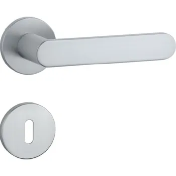 Dveřní kování Rozetová klika APRILE AS - ALORA - R 7S zamak Provedení: kl./kl. + WC rozety, Povrch: OCS - Chrom broušený 8584138428261