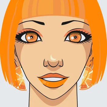 Malování podle čísel - Žena s pomerančovými náušnicemi Velikost: 50x50cm, Rámování: Pouze srolované plátno