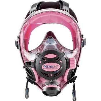 Potápěčská maska Maska celoobličejová NEPTUNE SPACE G-Divers, OCEAN REEF S/M růžová