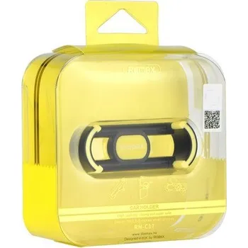 Držák do auta RM-C17 černá se žlutou