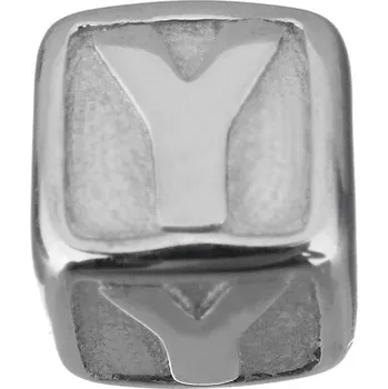 Šperk Šperky4U Navlékací ocelový přívěsek korálek - písmeno - K0011-Y