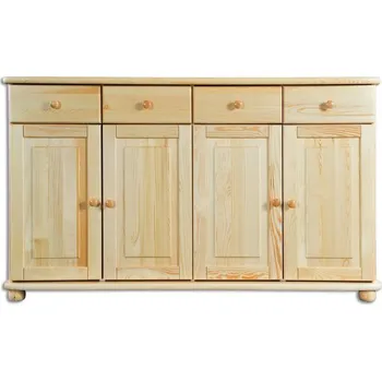 Drewmax Komoda KD165 masiv (Barva dřeva: Ořech)