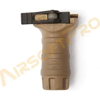 Airsoft Big Dragon Taktická rukojeť Tango Down, RIS QD, krátká - TAN