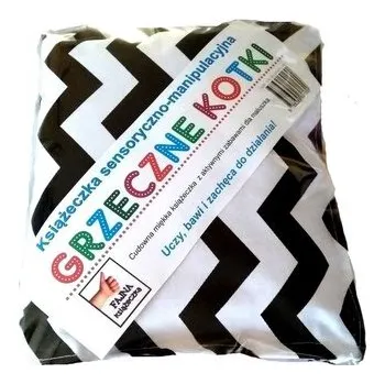 První čtění Książeczka sens.-manipulacyjna. Grzeczne kotki - Praca zbiorowa