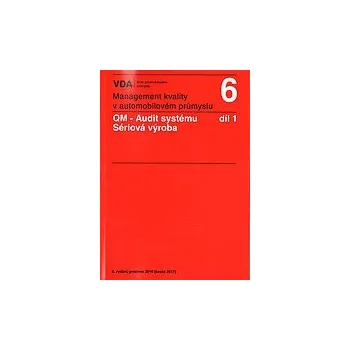 VDA 6.1 - Audit systému, Sériová výroba Jazyk: Německy, Varianta: Tisk