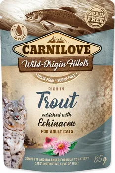 Krmivo pro kočku Carnilove Cat Rich In Trout Enriched With Echinacea 85 g