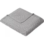 Ibena Pletená deka Somero šedá