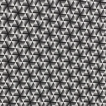 Úplet 21924, černo-bílý vzor, š.150