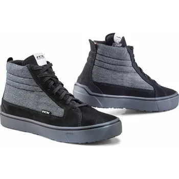 Moto obuv TCX Street 3 TEX Waterproof Black/Grey 43