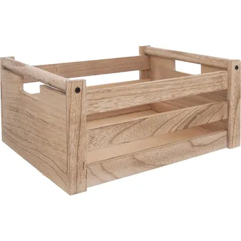 Orion Natural Dřevěná bedýnka s uchy 36…