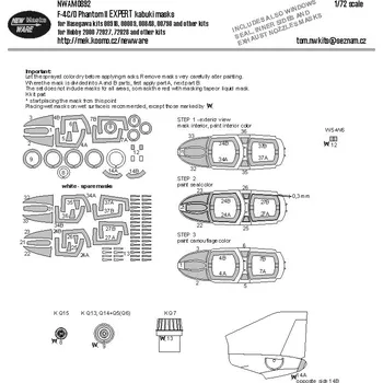 Plastikový model 1/72 Mask F-4C/D Phantom II EXPERT (HAS)